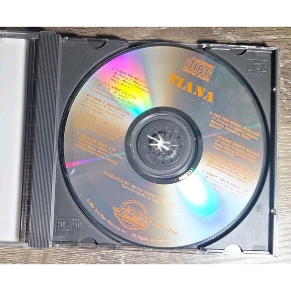 Tiana – Self-Titled CD (1990) – Freestyle Dance Pop – First True Love,Come To Me - Picture 3 of 3